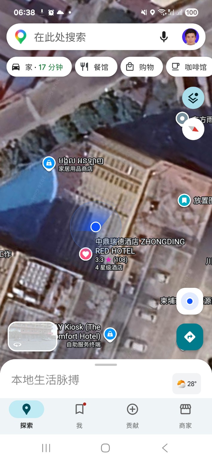 ZIEC HOTEL Cambodia 酒店位置地图